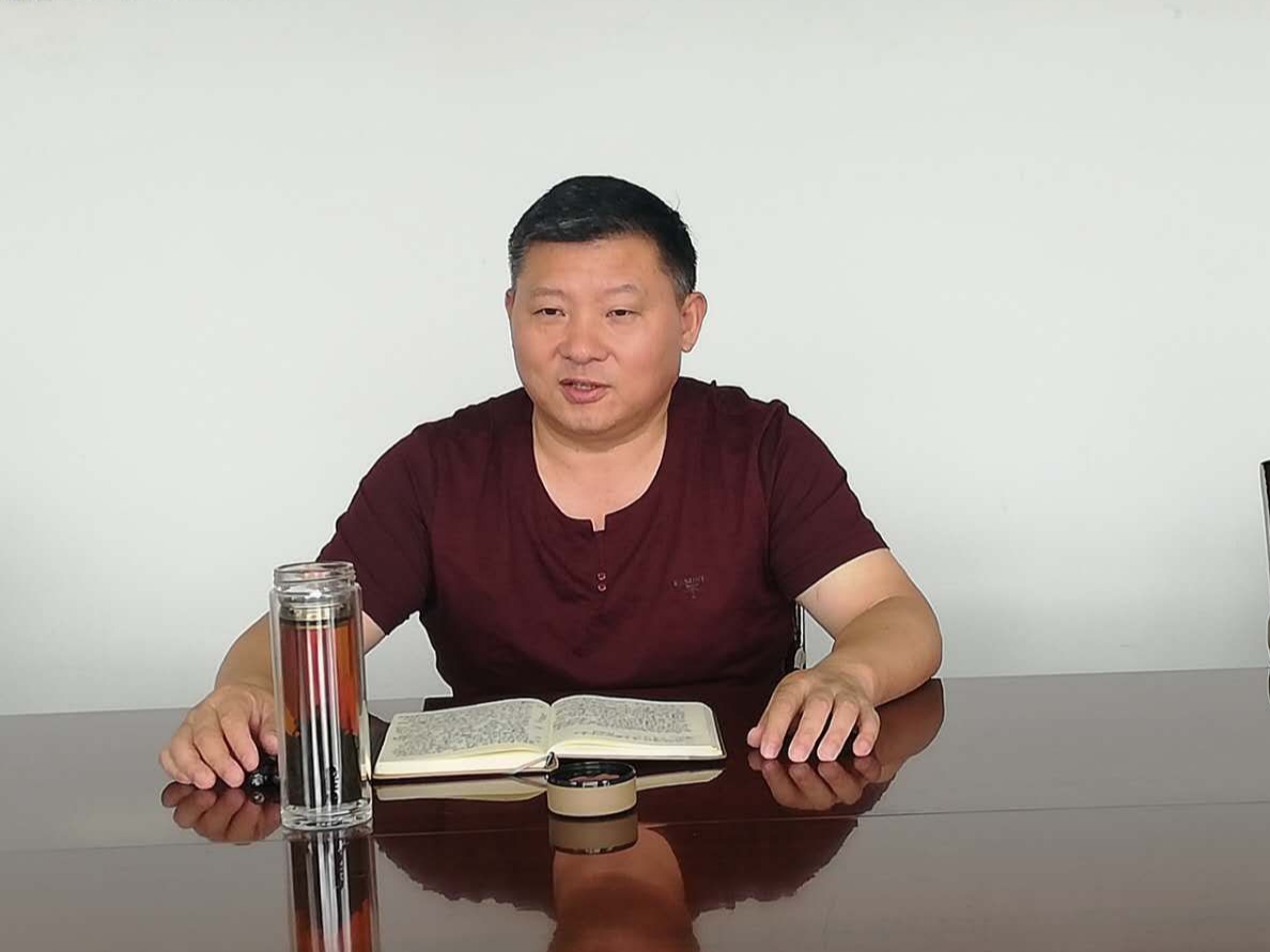 端午期间,蔡正华深入沿沟煤矿督导停产整顿工作