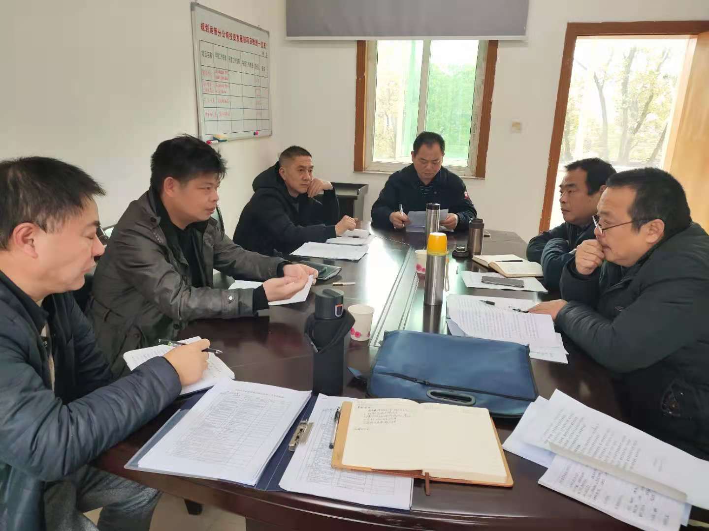 乐矿能源开展综治信访工作检查