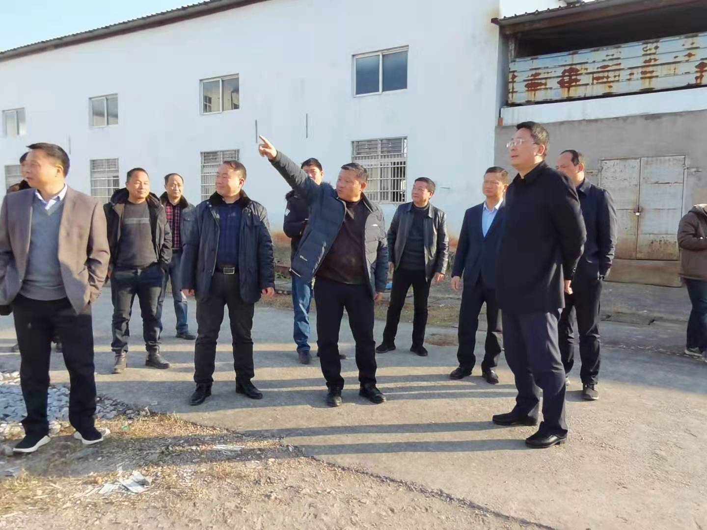 乐平市委副书记 市长高翔一行到鸣西煤矿 调研督导安全生产工作