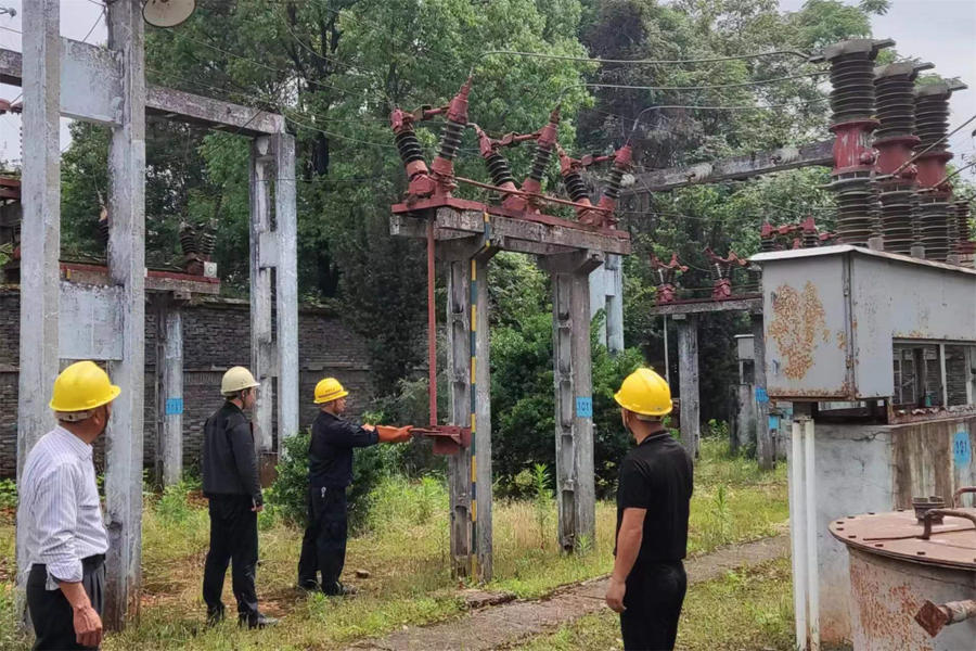 常练兵，保安全---乐矿电力开展应急演练活动
