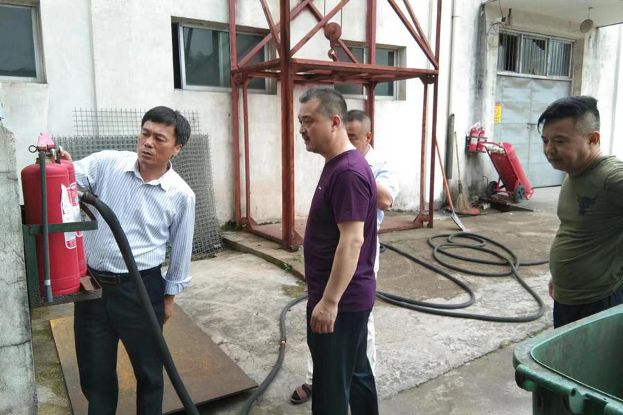 紧盯安全强化整治，保障企业安全平稳运行