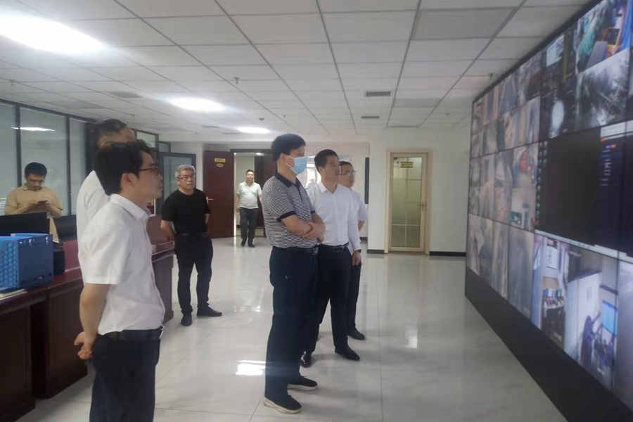 陕西省应急管理厅二级巡视员何备战到乐矿能源陕西韩城检查指导工作