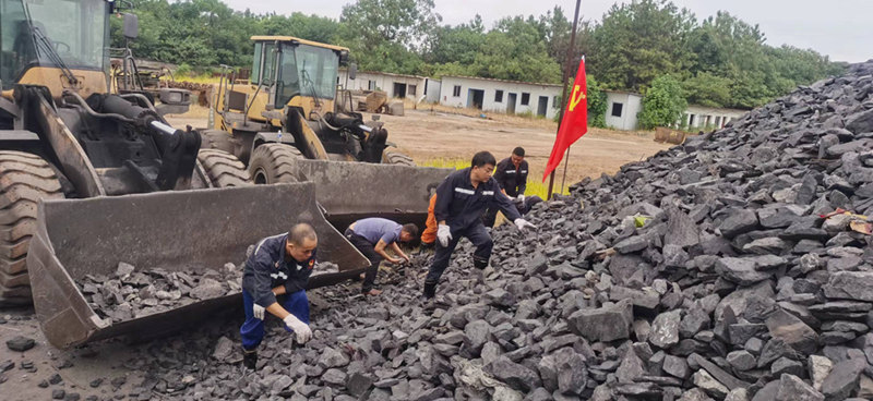 喜迎二十大 永远跟党走 | 新鸣煤业这次主题党日活动“热值”高