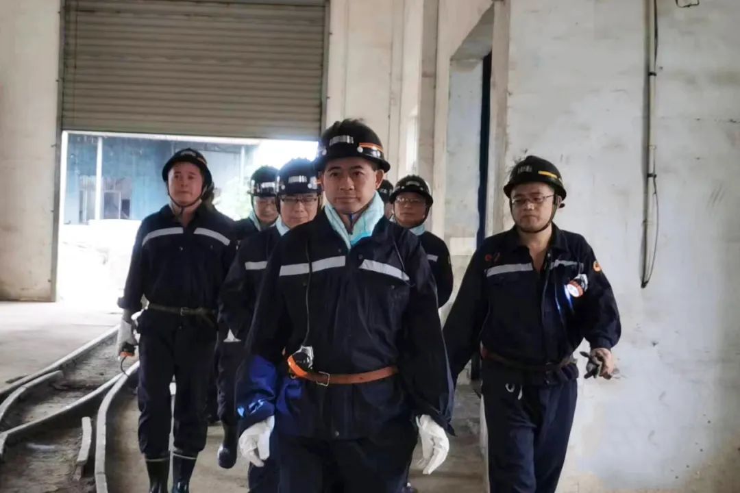 金江涛率队到鸣西煤矿检查督导安全生产工作