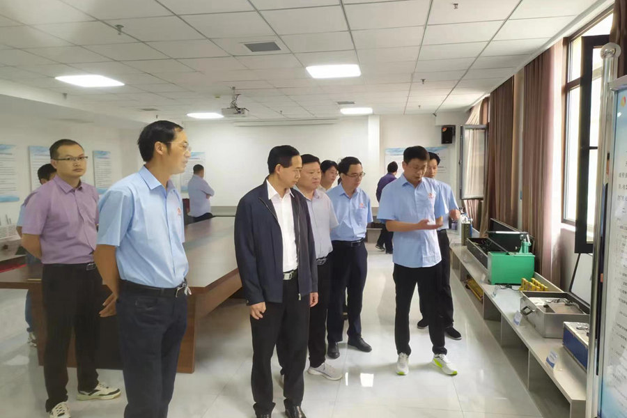 金江涛率队到乐矿能源陕西公司检查督导安全生产工作