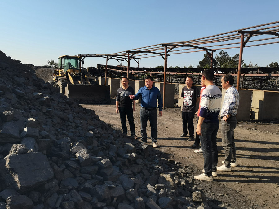 蔡正华到新鸣煤业督导安全生产工作