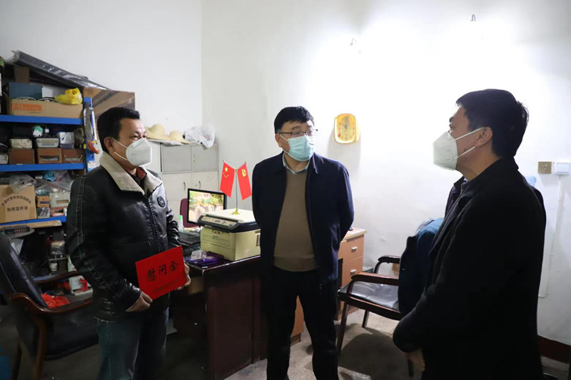 年味渐浓情更浓丨熊永忠到乐矿能源走访慰问困难党员  困难职工