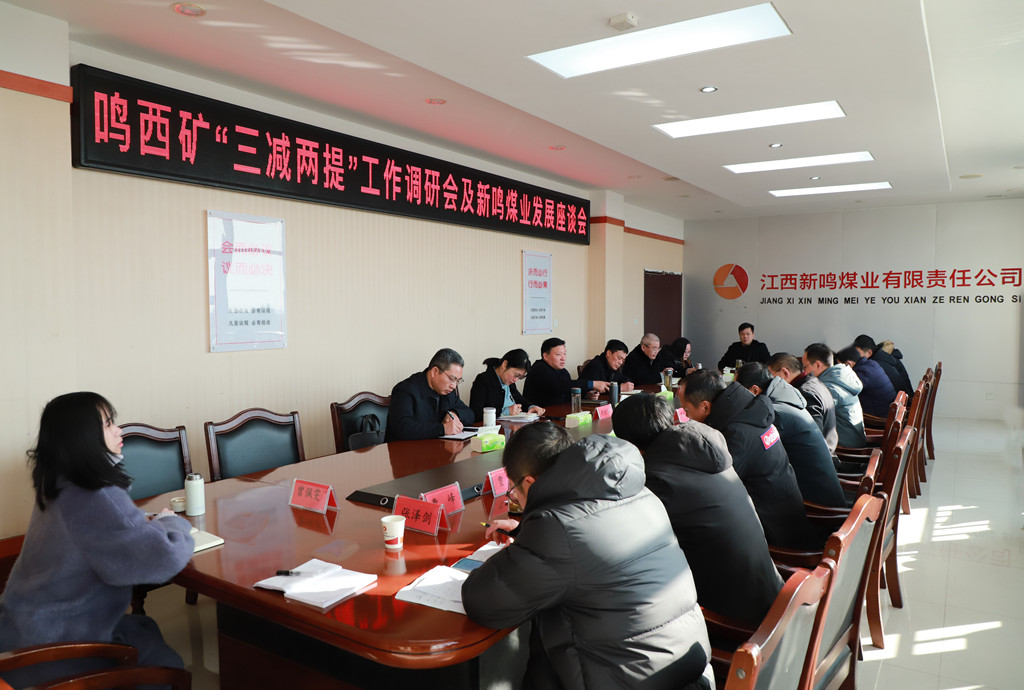 乐矿能源集团为新鸣煤业改革发展“把脉定向”