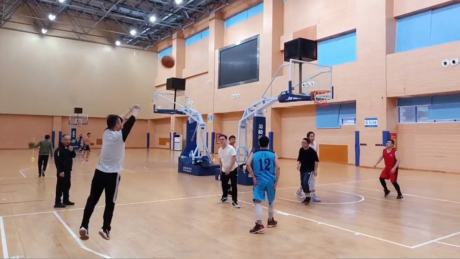 文化建设丨乐矿能源集团篮球协会迎来赛场首秀！