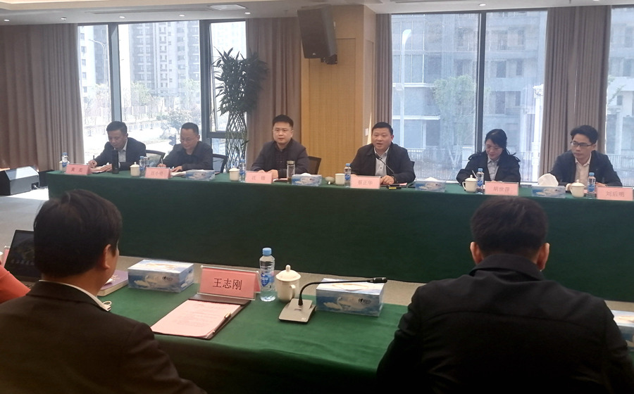 蔡正华一行赴赣江新区考察调研