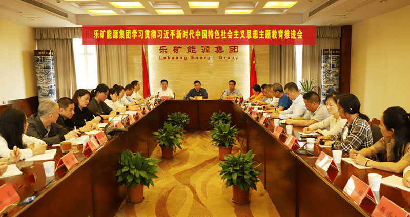 主题教育进行时丨乐矿能源集团召开主题教育推进会议