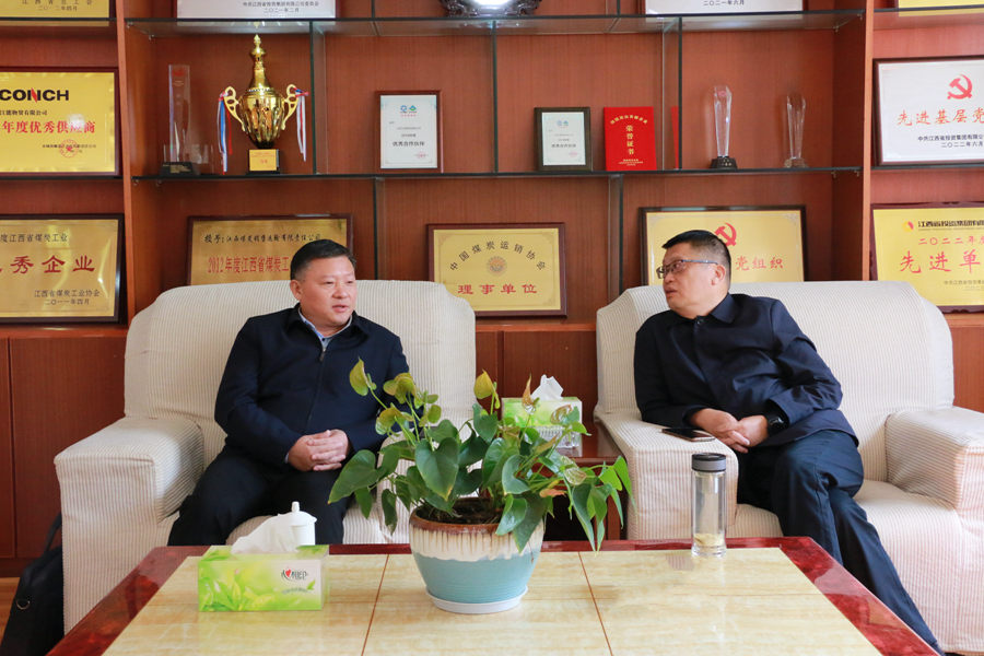 蔡正华赴兄弟单位走访座谈