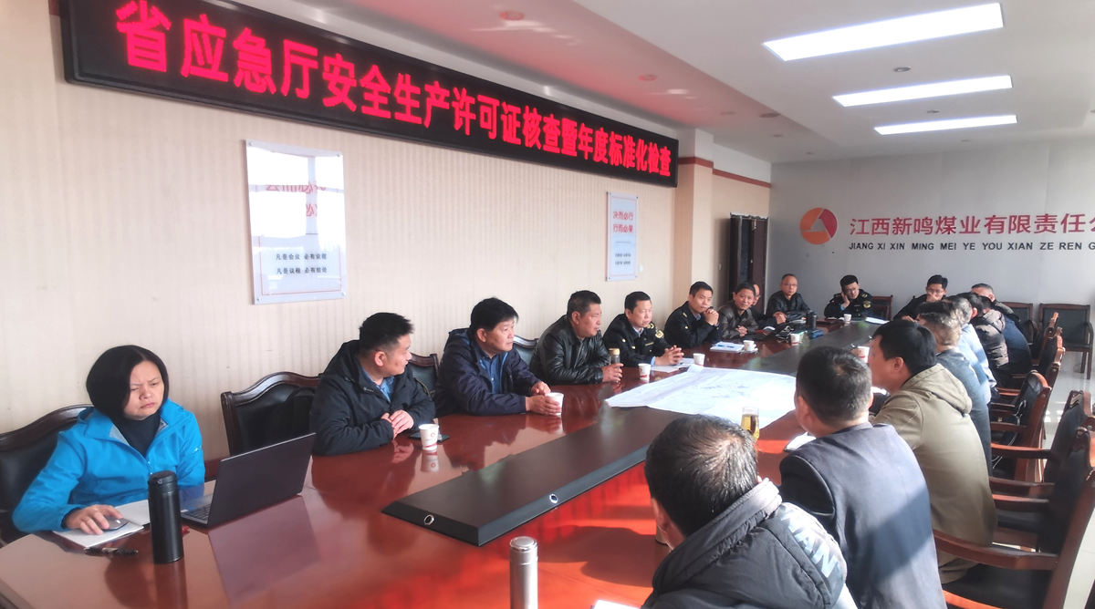 省应急管理厅组织专家到鸣西煤矿开展年度安全生产标准化检查