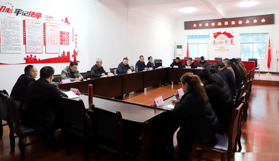 乐矿能源集团党政为乐矿电力2024年发展“开良方”