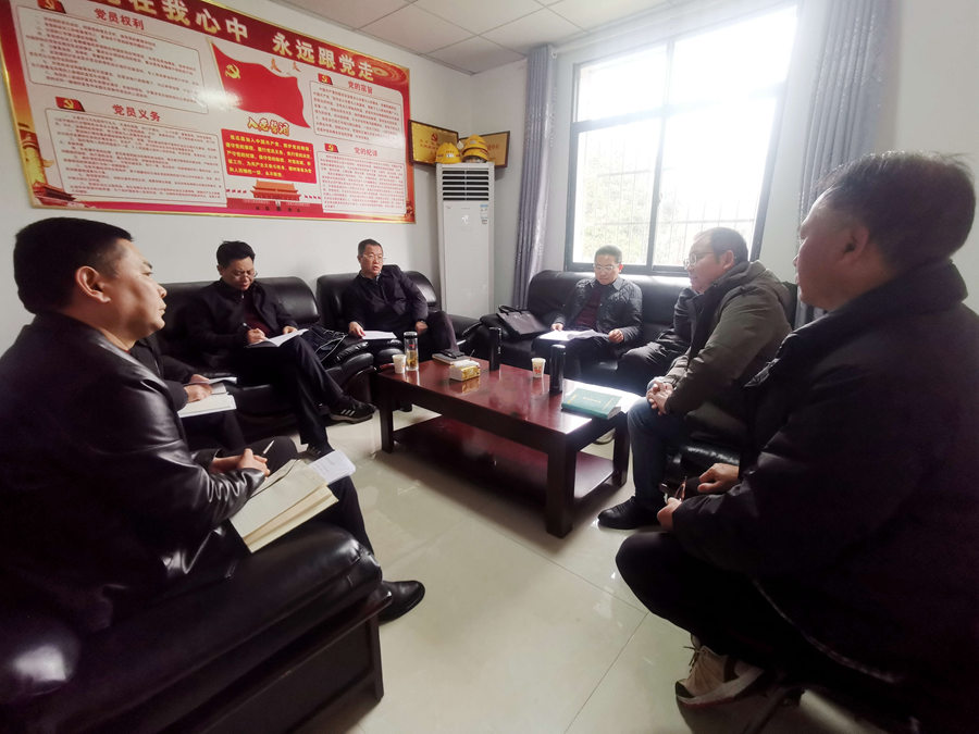 蔡宝家到人力资源分公司调研指导工作