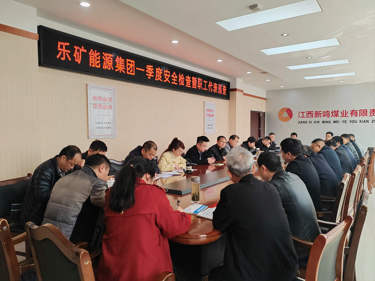乐矿能源集团对鸣西煤矿开展一季度安全大检查暨职工代表巡查