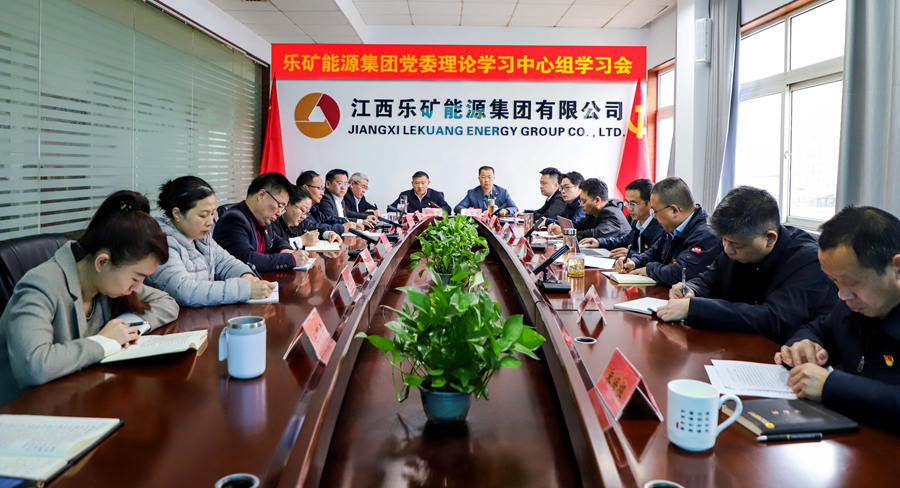 乐矿能源集团党委理论学习中心组开展学习全国“两会”精神暨殷美根案件以案促改工作专题研讨