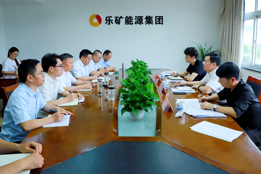 江投集团纪委督查组到乐矿能源督导检查工作