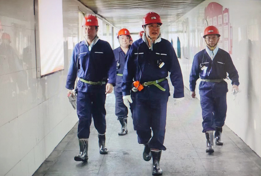 揭小健一行到所属煤矿企业调研督导安全生产工作