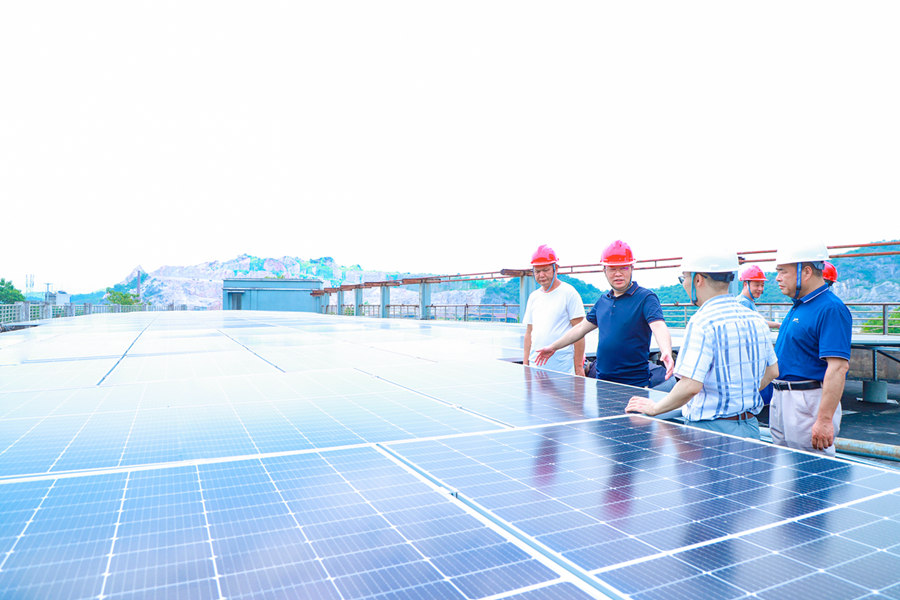 蔡宝家以“四不两直”方式督导检查 乐矿电力安全稳定工作