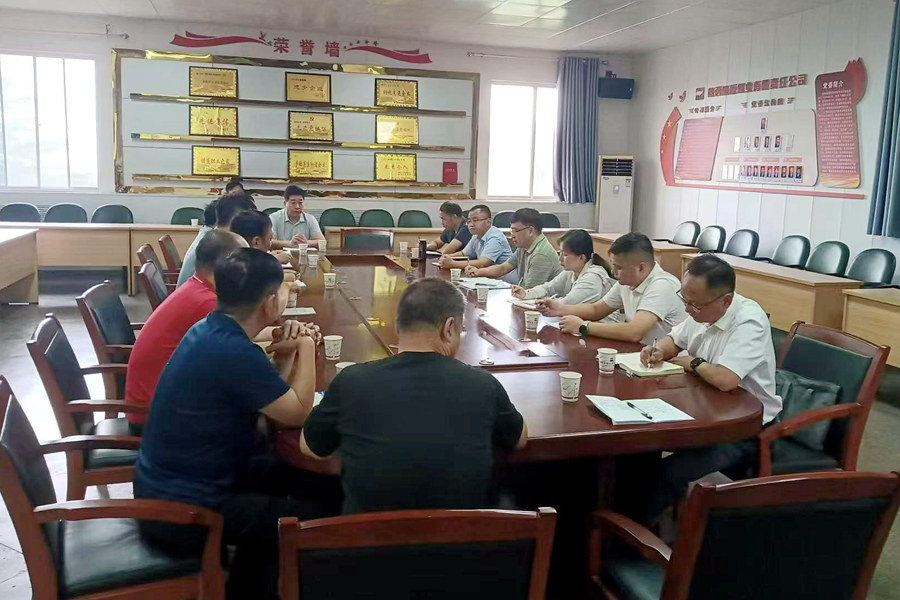 熊永忠深入乐矿能源陕西公司检查 指导工作