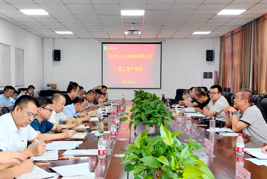 东兴托管项目顺利通过复产验收