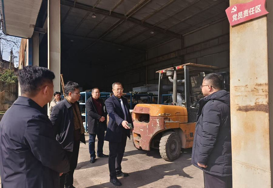 节后上班第一天　蔡宝家深入基层走访并督导 复工复产稳定工作