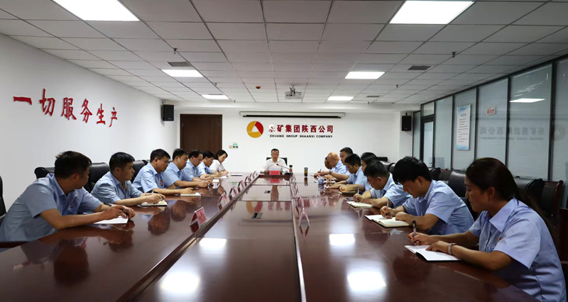 蔡宝家到陕西公司讲授深入贯彻中央八项规定精神学习教育专题党课