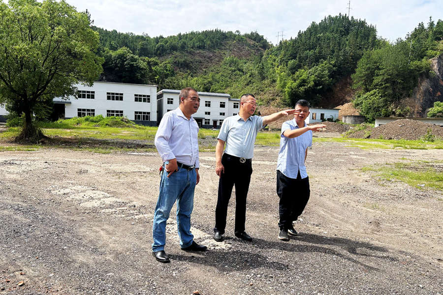 蔡宝家到沿沟矿区调研资产盘活处置