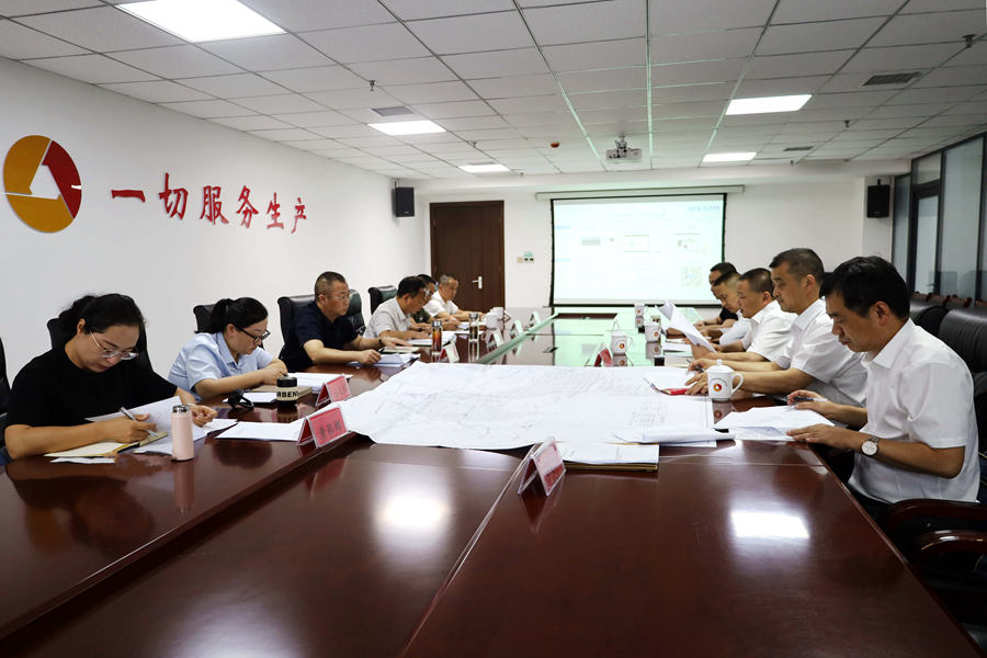 蔡宝家调研指导黄陵分公司工作
