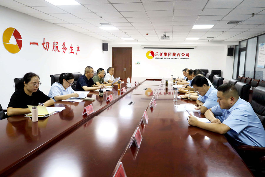 蔡宝家深入陕西公司调研督导工作