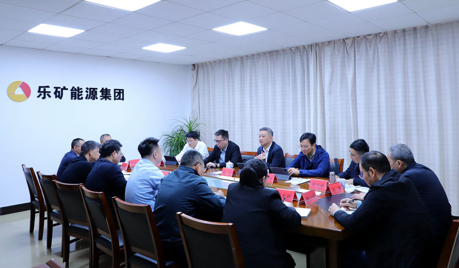 阙泳深入乐矿能源调研指导工作
