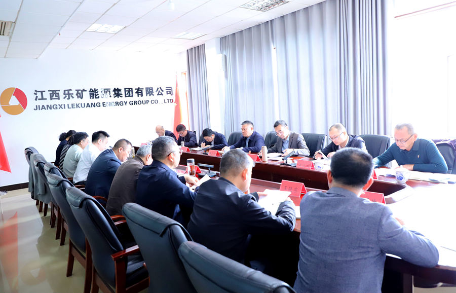 蔡正华到乐矿能源调研指导工作