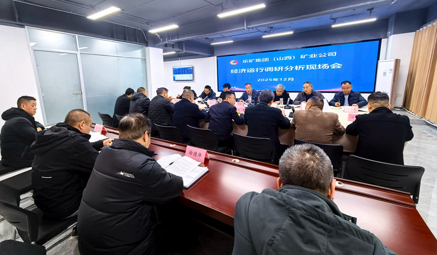 蔡宝家深入（山西）矿业调研  精准